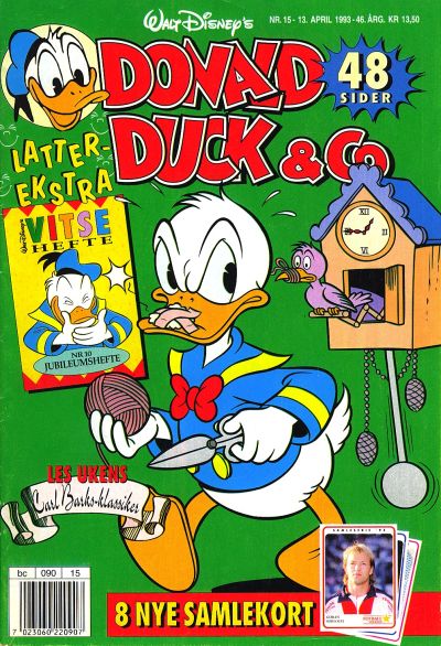 Cover for Donald Duck & Co (Hjemmet / Egmont, 1948 series) #15/1993
