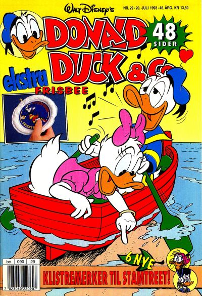 Cover for Donald Duck & Co (Hjemmet / Egmont, 1948 series) #29/1993