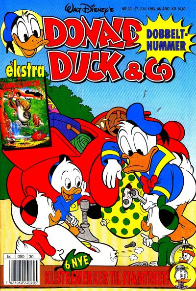 Cover for Donald Duck & Co (Hjemmet / Egmont, 1948 series) #30/1993