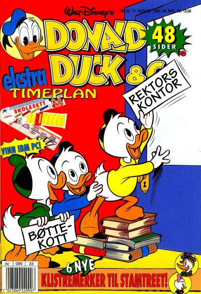 Cover for Donald Duck & Co (Hjemmet / Egmont, 1948 series) #33/1993