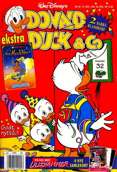 Cover for Donald Duck & Co (Hjemmet / Egmont, 1948 series) #52/1993