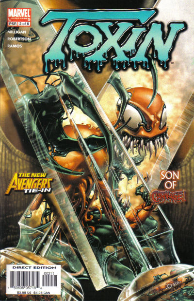 Cover for Toxin (Marvel, 2005 series) #2