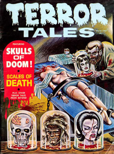 Cover for Terror Tales (Eerie Publications, 1969 series) #v1#7