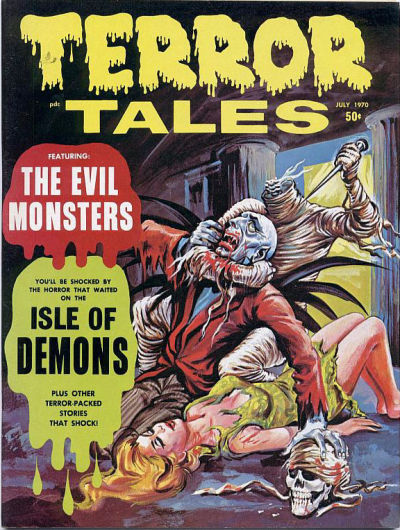 Cover for Terror Tales (Eerie Publications, 1969 series) #v2#4