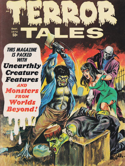 Cover for Terror Tales (Eerie Publications, 1969 series) #v2#5
