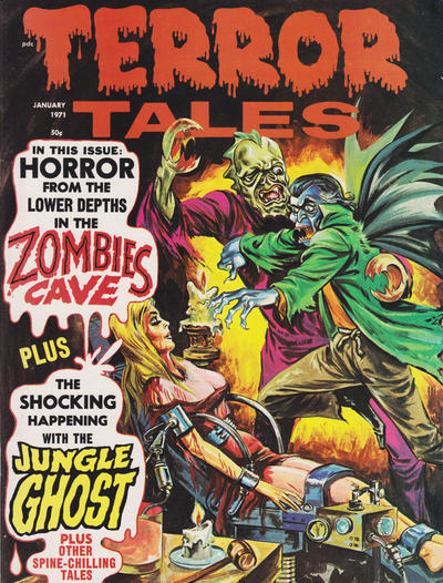 Cover for Terror Tales (Eerie Publications, 1969 series) #v3#1