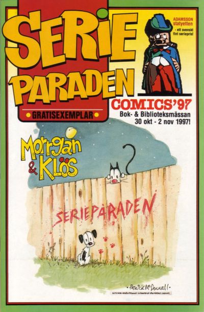 Cover for Serie-paraden "gratisexemplar" (Semic, 1989 series) #[1997]
