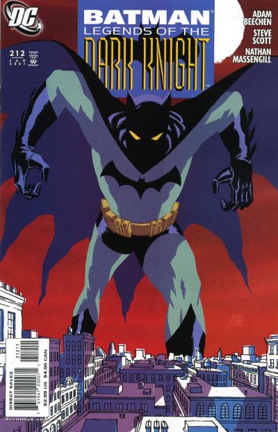 Cover for Batman: Legends of the Dark Knight (DC, 1992 series) #212 [Direct Sales]