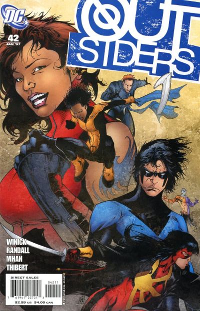 Cover for Outsiders (DC, 2003 series) #42 [Direct Sales]
