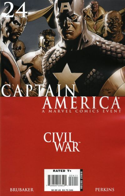 Cover for Captain America (Marvel, 2005 series) #24
