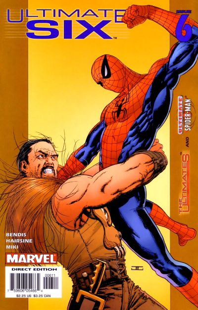 Cover for Ultimate Six (Marvel, 2003 series) #6