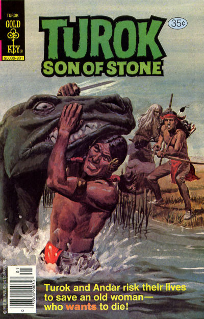 Cover for Turok, Son of Stone (Western, 1962 series) #119 [Gold Key]
