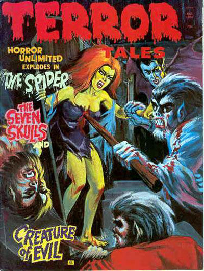 Cover for Terror Tales (Eerie Publications, 1969 series) #v6#5