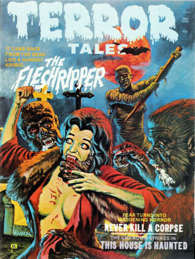 Cover for Terror Tales (Eerie Publications, 1969 series) #v6#6