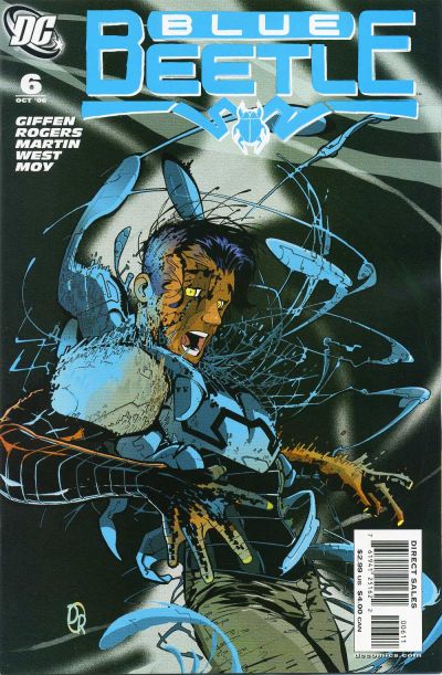 Cover for The Blue Beetle (DC, 2006 series) #6