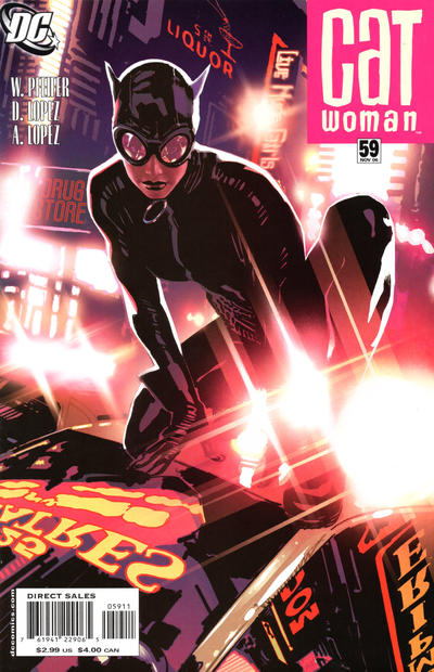 Cover for Catwoman (DC, 2002 series) #59