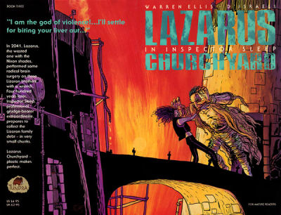 Cover for Lazarus Churchyard (Tundra UK, 1992 series) #3