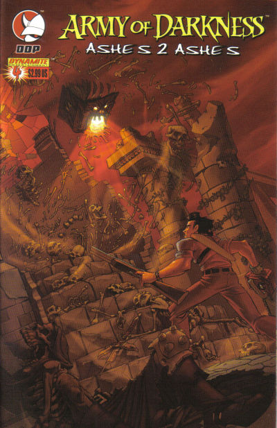 Cover for Army of Darkness: Ashes 2 Ashes (Devil's Due Publishing, 2004 series) #4 [Cover B - Alé Garza]