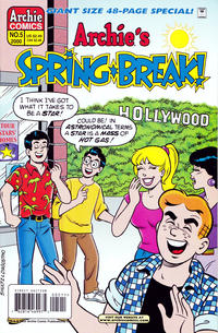 Cover Thumbnail for Archie's Spring Break (Archie, 1996 series) #5 [Direct]