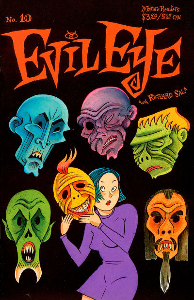 Cover for Evil Eye (Fantagraphics, 1998 series) #10