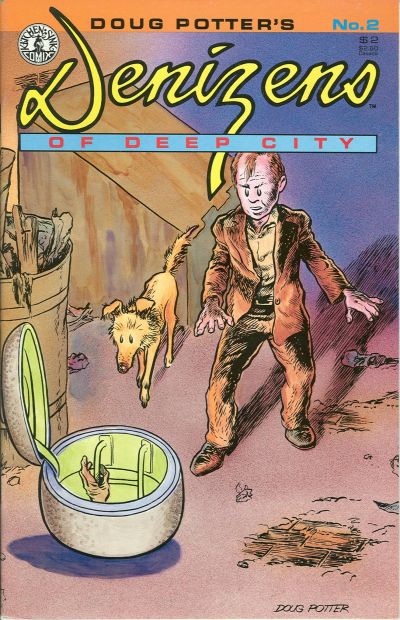 Cover for Denizens of Deep City (Kitchen Sink Press, 1988 series) #2