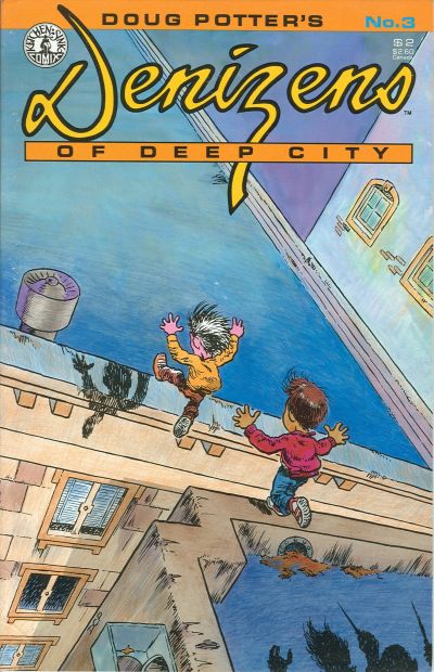 Cover for Denizens of Deep City (Kitchen Sink Press, 1988 series) #3