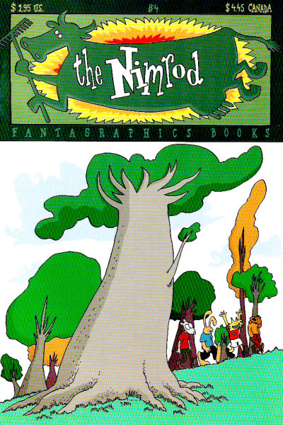 Cover for The Nimrod (Fantagraphics, 1998 series) #4
