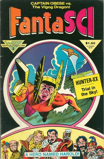 Cover for Fantasci (Apple Press, 1986 series) #2
