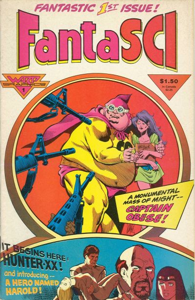 Cover for Fantasci (WaRP Graphics, 1986 series) #1
