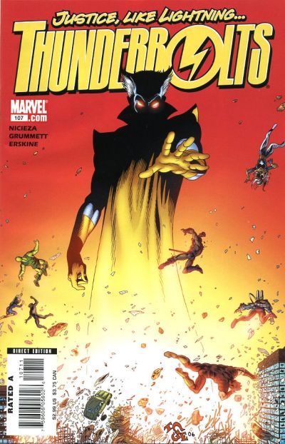 Cover for Thunderbolts (Marvel, 2006 series) #107