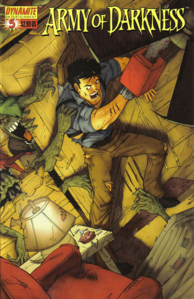 Cover for Army of Darkness (Dynamite Entertainment, 2005 series) #5 [Cover B]