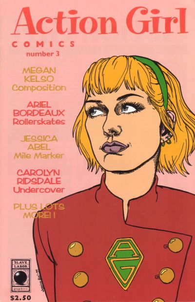 Cover for Action Girl Comics (Slave Labor, 1994 series) #3