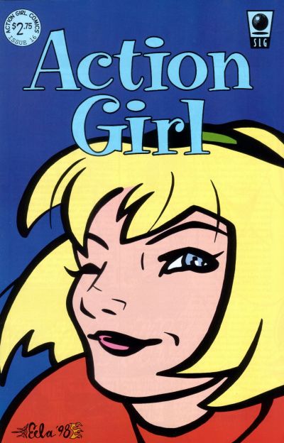 Cover for Action Girl Comics (Slave Labor, 1994 series) #16