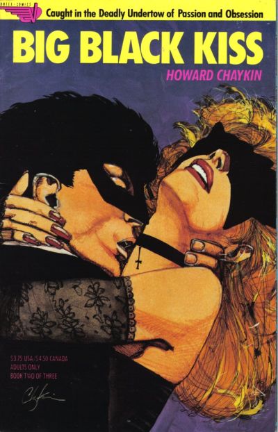 Cover for Big Black Kiss (Vortex, 1989 series) #2