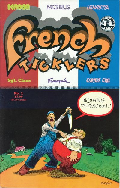 Cover for French Ticklers (Kitchen Sink Press, 1989 series) #1