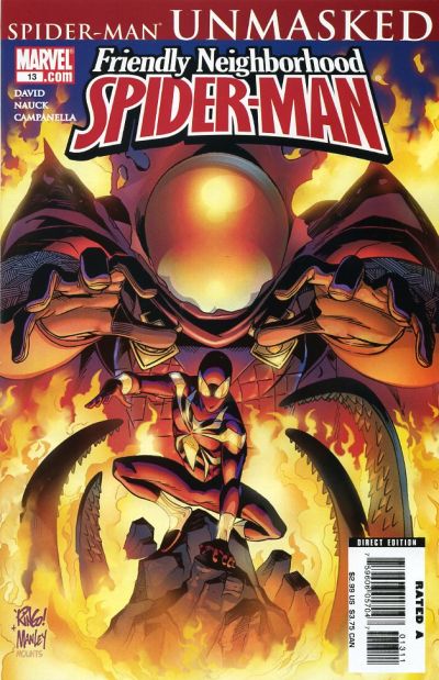 Cover for Friendly Neighborhood Spider-Man (Marvel, 2005 series) #13 [Direct Edition]