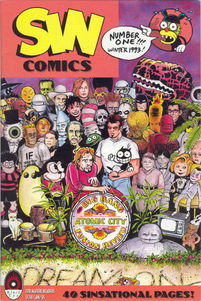 Cover for Sin Comics (Black Eye, 1993 series) #1