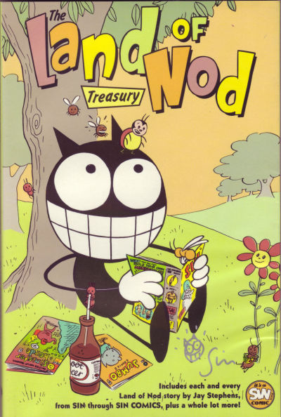 Cover for The Land of Nod Treasury (Black Eye, 1994 series) 