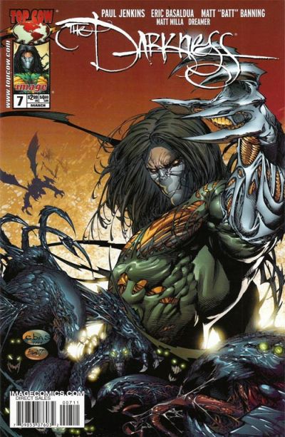 Cover for The Darkness (Image, 2002 series) #7 [Cover by Eric Basaldua]