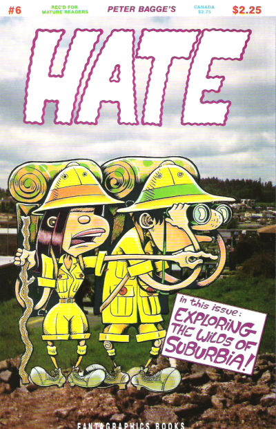 Cover for Hate (Fantagraphics, 1990 series) #6
