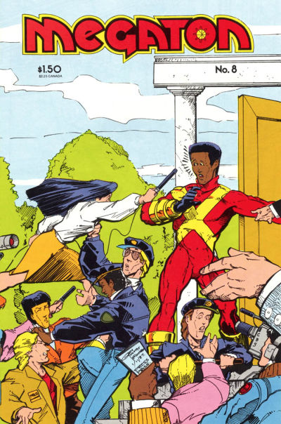 Cover for Megaton (Megaton Comics, 1983 series) #8