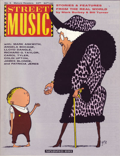 Cover for Street Music (Fantagraphics, 1988 series) #6