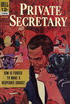 Cover for Private Secretary (Dell, 1962 series) #2