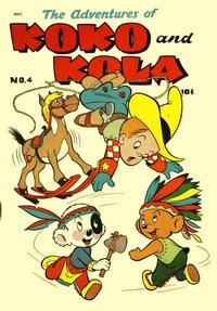Cover Thumbnail for Koko and Kola (Magazine Enterprises, 1946 series) #4