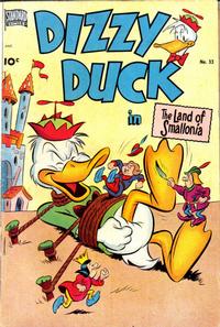 Cover for Dizzy Duck (Pines, 1950 series) #33