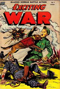 Cover for Exciting War (Pines, 1952 series) #9