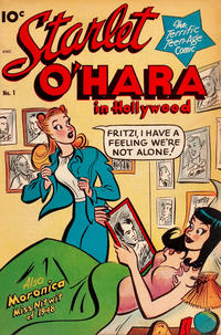 Cover Thumbnail for Starlet O'Hara in Hollywood (Pines, 1948 series) #1