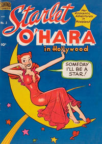 Cover Thumbnail for Starlet O'Hara in Hollywood (Pines, 1948 series) #3
