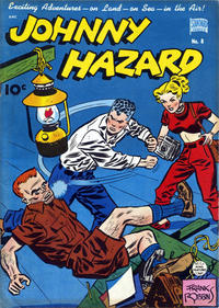 Cover for Johnny Hazard (Pines, 1948 series) #8