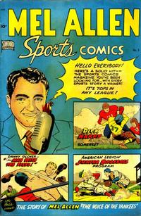 Cover Thumbnail for Mel Allen Sports Comics (Pines, 1949 series) #1 (5)